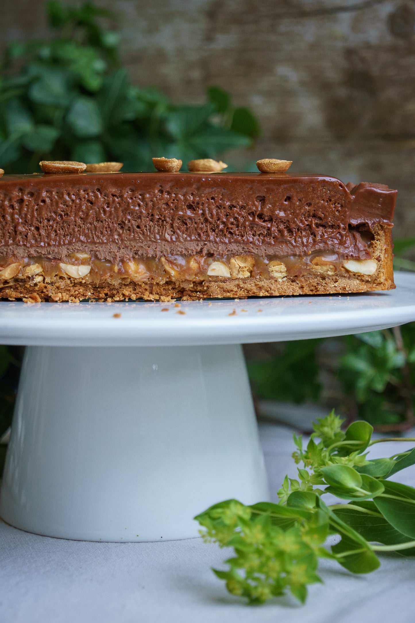 Tarte Chocolat / Cacahuète / Caramel