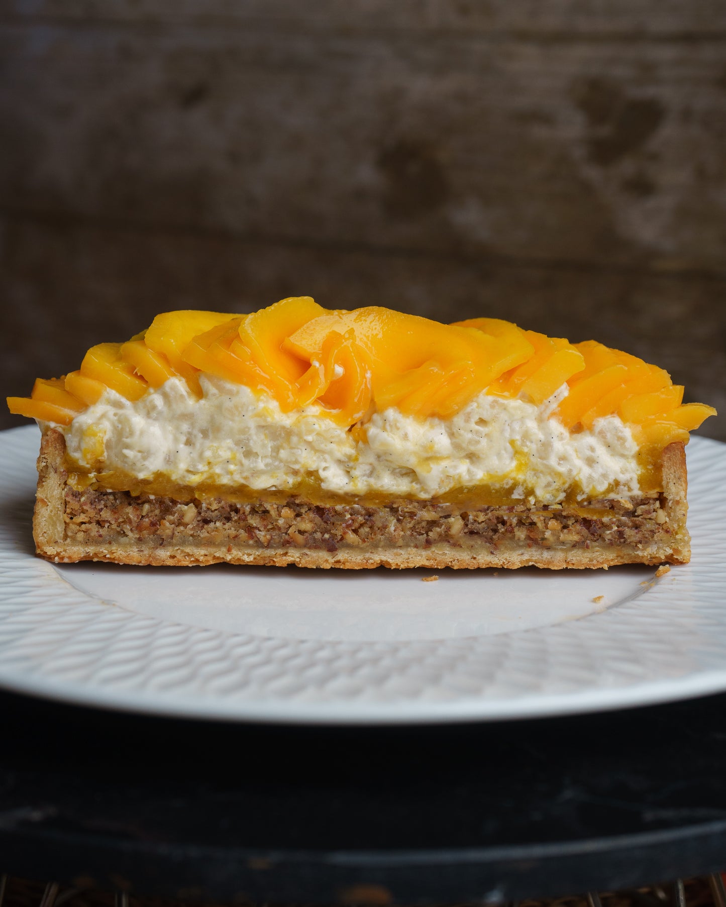 Tarte Riz au Lait Vanille Mangue Passion