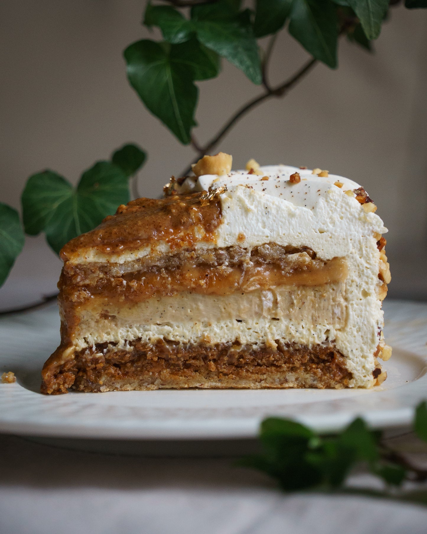 Entremet vanille / Praliné