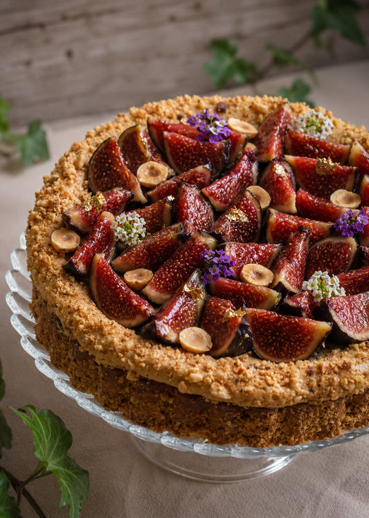 Tarte figue / Noisette du Piémont