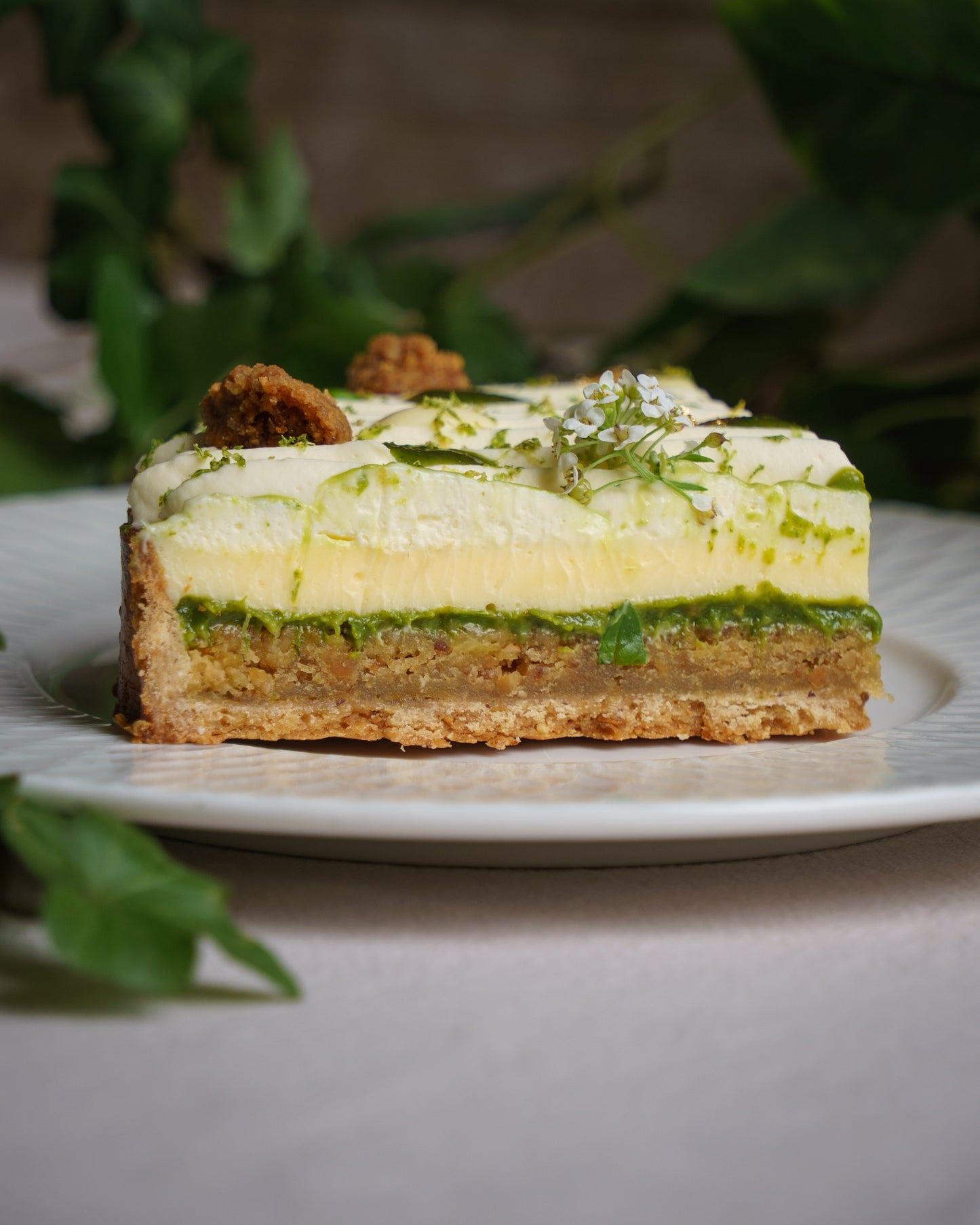 Tarte citrons / Basilic