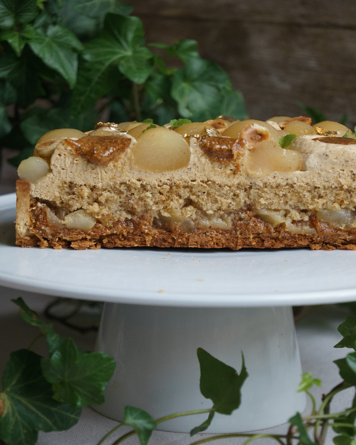 Tarte Poire / Noisette du Piémont