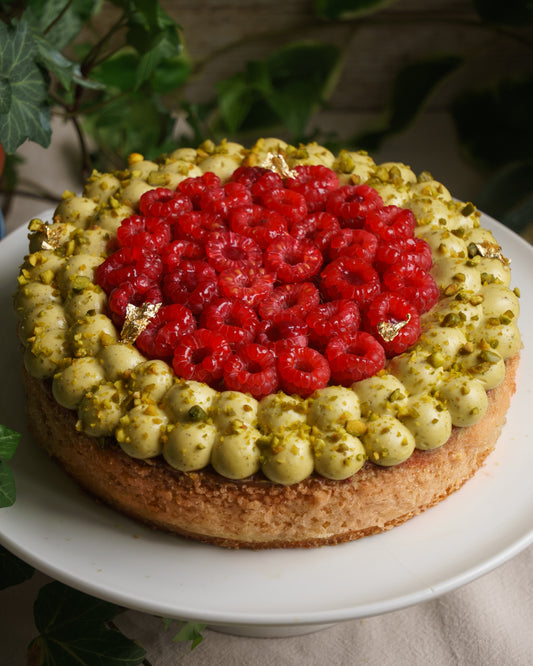 Tarte Framboise Pistache