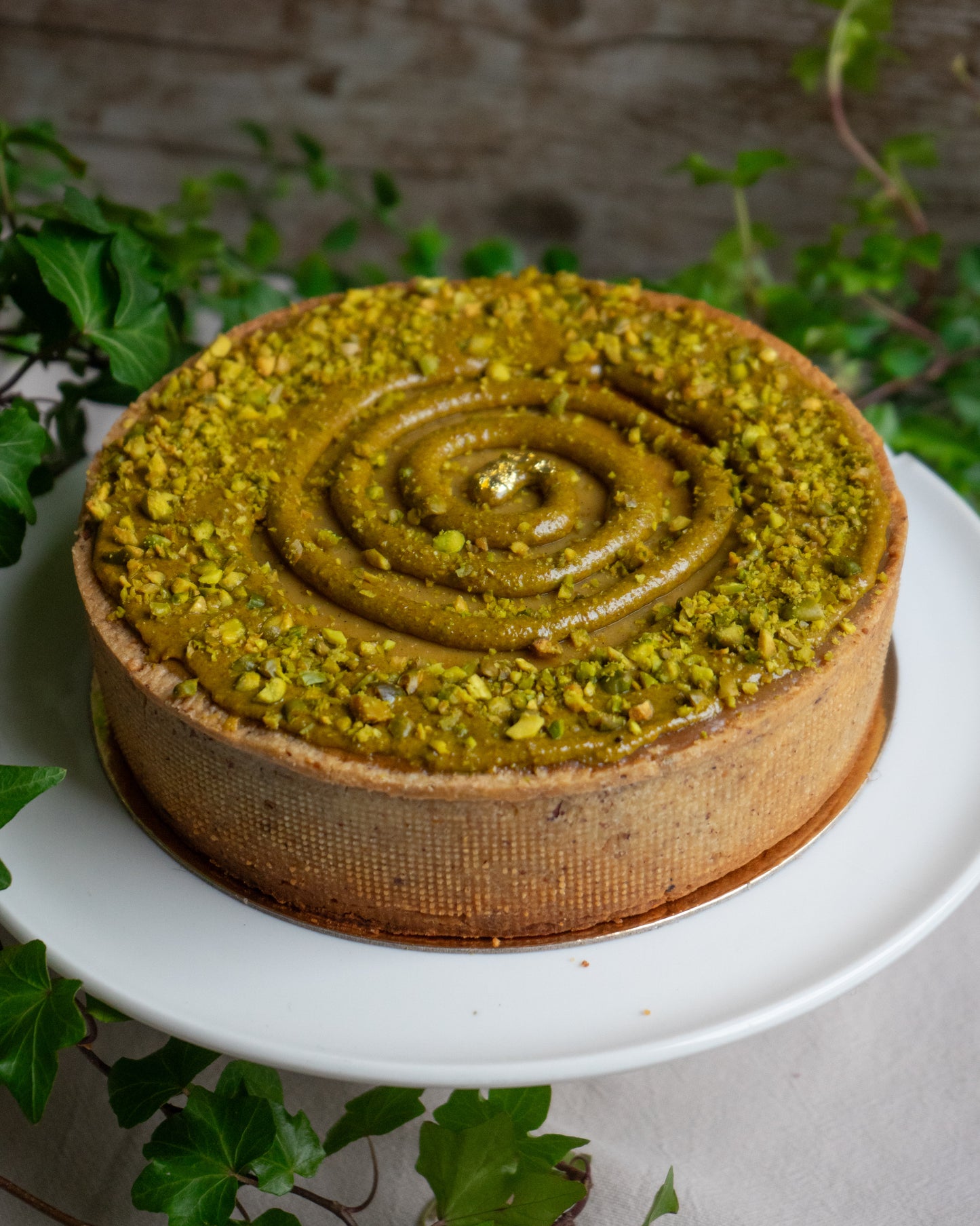 Flan pistache