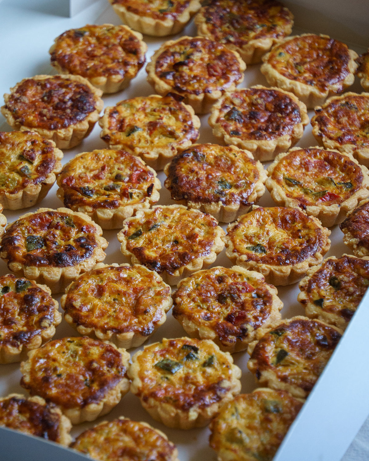 Mini quiches légumes du soleil