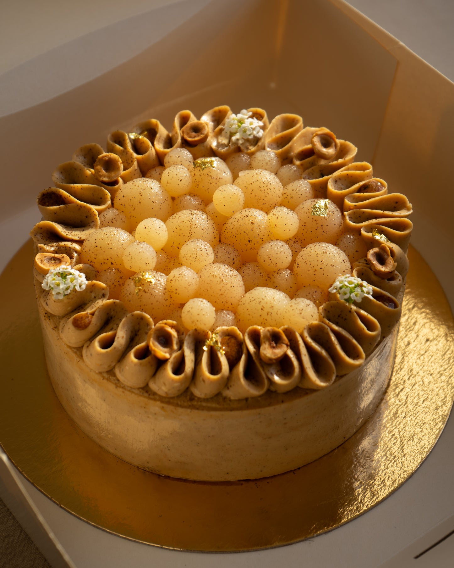 Entremet Poire / Noisette du Piémont