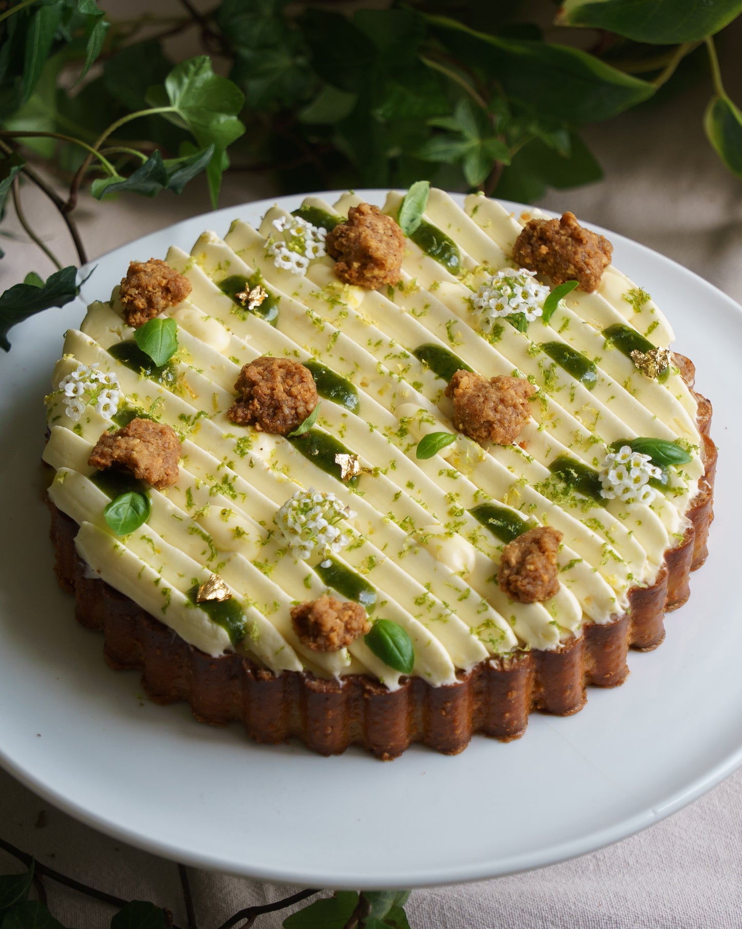 Tarte citrons / Basilic