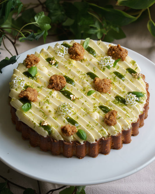 Tarte citrons / Basilic