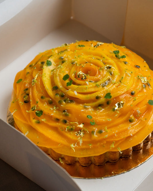 Tarte Riz au Lait Vanille Mangue Passion