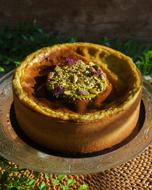 Flan pistache