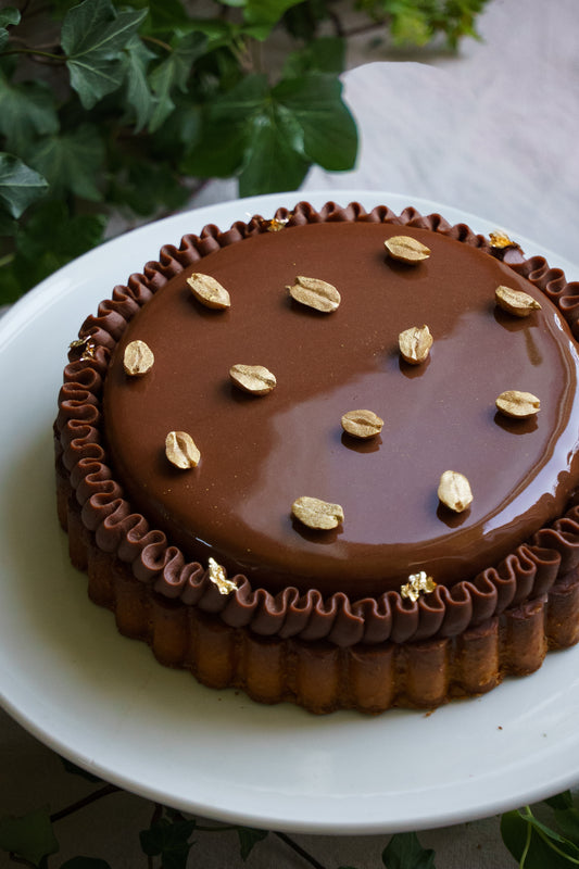 Tarte Chocolat / Cacahuète / Caramel