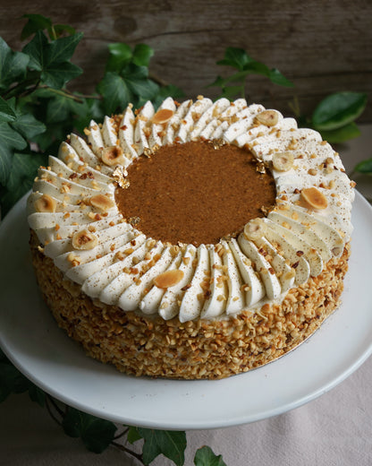 Entremet vanille / Praliné
