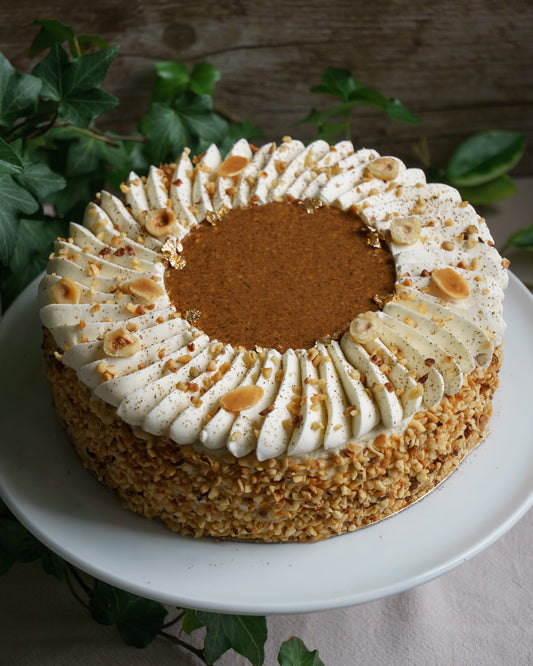Entremet vanille / Praliné