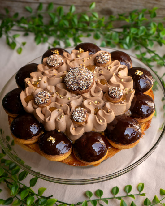 Saint Honoré Chocolat/ Noisette /Sarrasin